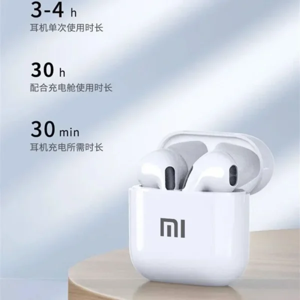 ⁦Original XIAOMI Air Pro 4 Earphone TWS Bluetooth Headset HiFi Wireless Headphone Mic Noise Reduction Earbuds Sport Motion Pods⁩ - الصورة ⁦3⁩