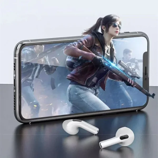 ⁦Original XIAOMI Air Pro 4 Earphone TWS Bluetooth Headset HiFi Wireless Headphone Mic Noise Reduction Earbuds Sport Motion Pods⁩ - الصورة ⁦5⁩
