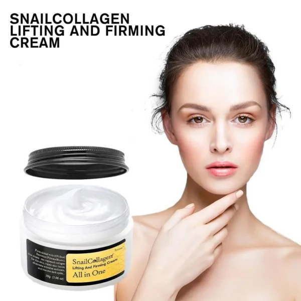 ⁦Advanced Snail 92 Cream Moisturizing Brighten Whitening Cream Firming Fine Lifting Lines Cream Skin Care Korean Cosmetics⁩ - الصورة ⁦2⁩