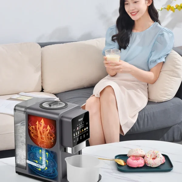 ⁦No Hand Washing Wall Breaker Household Baby Food Supplement Automatic Cleaning Silent Large Capacity Multi-function Blenders⁩ - الصورة ⁦5⁩